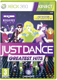 Just Dance Greatest Hits Xbox 360 US box art